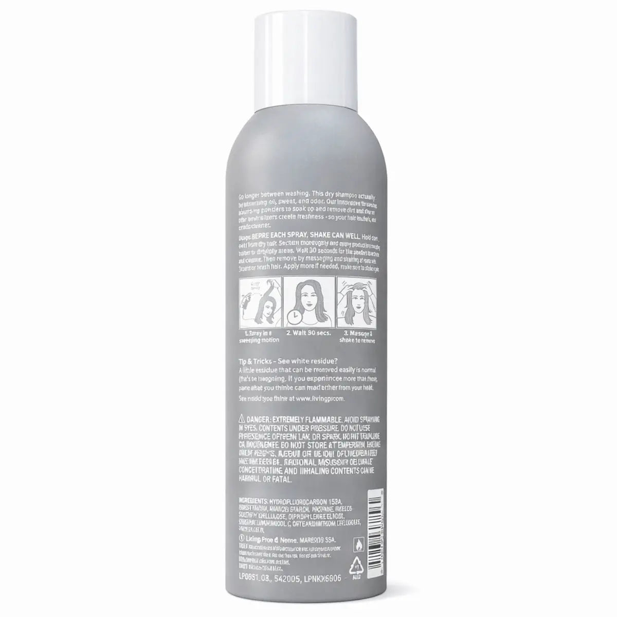 Living Proof Perfect Hair Day Dry Shampoo 335 ml (9.9 oz) – Oil Absorbing, Odor Neutralizing, No Residue Formula, Volumizing & Refreshing Hair Spray for All Hair Types, Salon & Home Use