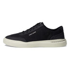Cole Haan Men’s Black Casual Sneakers – Lightweight Lace-Up Fashion Tennis Shoes with White Rubber Sole, Comfortable Everyday Walking Shoes for Men, Sizes 11M, 11.5M, 12M, 13M