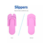 Disposable Foam Flip Flops – Lightweight and Comfortable Disposable Slippers for Home, Spa, and Salon, 29.5x11.2x0.3 and 29.5x11.2x0.33cm, 360 Pairs/Carton