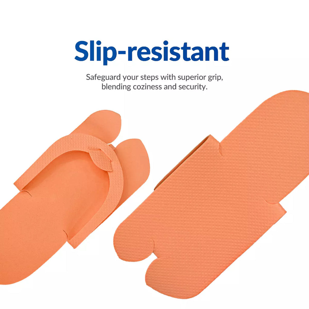 Disposable Foam Flip Flops – Lightweight and Comfortable Disposable Slippers for Home, Spa, and Salon, 29.5x11.2x0.3 and 29.5x11.2x0.33cm, 360 Pairs/Carton
