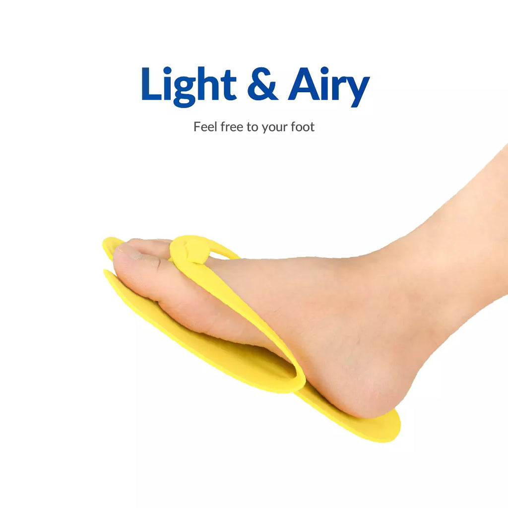 Disposable Foam Flip Flops – Lightweight and Comfortable Disposable Slippers for Home, Spa, and Salon, 29.5x11.2x0.3 and 29.5x11.2x0.33cm, 360 Pairs/Carton