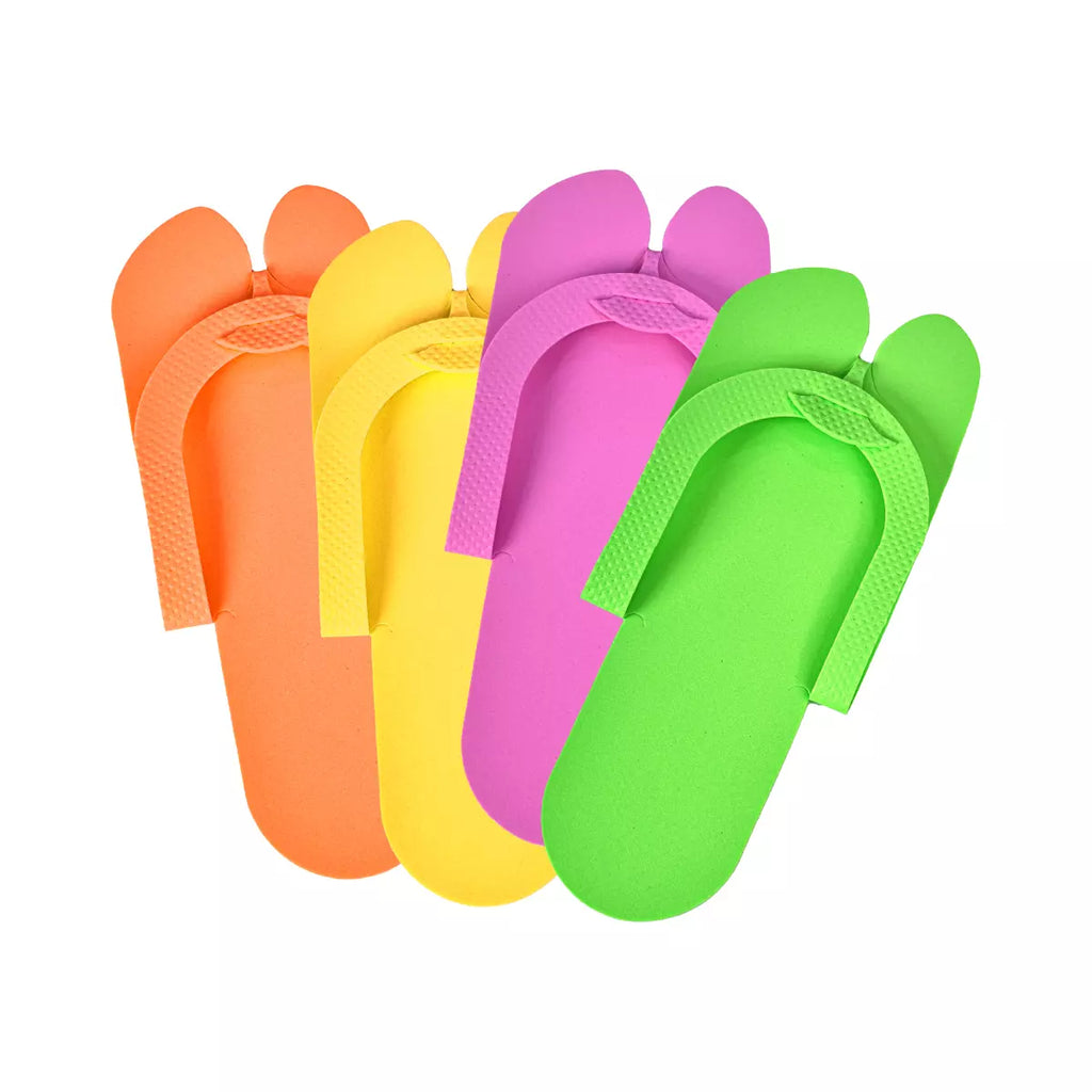 Disposable Foam Flip Flops – Lightweight and Comfortable Disposable Slippers for Home, Spa, and Salon, 29.5x11.2x0.3 and 29.5x11.2x0.33cm, 360 Pairs/Carton