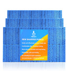 Blue Pumice Stone Foot File 9 x 4.5 x 1.3 cm – New Shape Pedicure Callus Remover, Durable Exfoliating Foot Care Tool, 300 pcs/Case, Ideal for Salon & Home Use