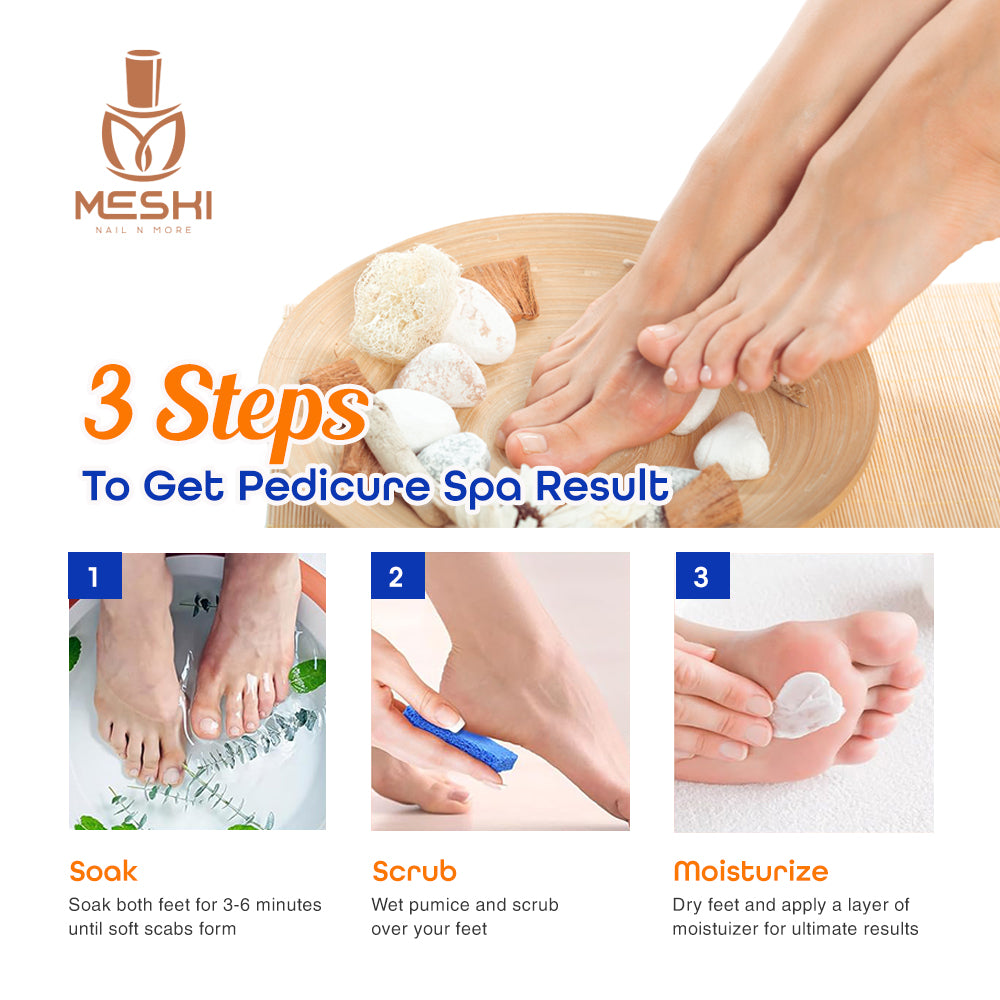 Blue Pumice Stone Foot File 9 x 4.5 x 1.3 cm – New Shape Pedicure Callus Remover, Durable Exfoliating Foot Care Tool, 300 pcs/Case, Ideal for Salon & Home Use