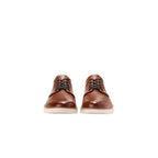 Cole Haan Men’s Brown Leather Oxford Sneakers – Casual Dress Comfort Shoes with White Lightweight Sole, Modern Hybrid Lace-Up Fashion Shoes, Sizes 11M, 11.5M, 12M, 13M