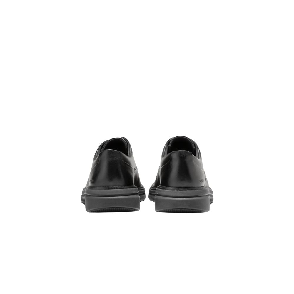 Cole Haan Men’s Black Leather Oxford Dress Shoes – Modern Cap Toe Comfort Dress Shoes with Lightweight Cushioned Sole, Formal Business Lace-Up Shoes, Sizes 13M 14M 15M