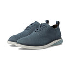 Cole Haan Men’s Energyweave Oxford Blue Knit Dress Shoes – Lightweight GrandEvolution Wingtip Oxford with White Sole, Casual Business Comfort Shoes, Sizes 11M,11.5M,12M,13M