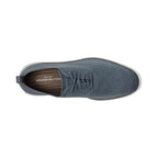 Cole Haan Men’s Energyweave Oxford Blue Knit Dress Shoes – Lightweight GrandEvolution Wingtip Oxford with White Sole, Casual Business Comfort Shoes, Sizes 11M,11.5M,12M,13M