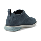 Cole Haan Men’s Energyweave Oxford Blue Knit Dress Shoes – Lightweight GrandEvolution Wingtip Oxford with White Sole, Casual Business Comfort Shoes, Sizes 11M,11.5M,12M,13M