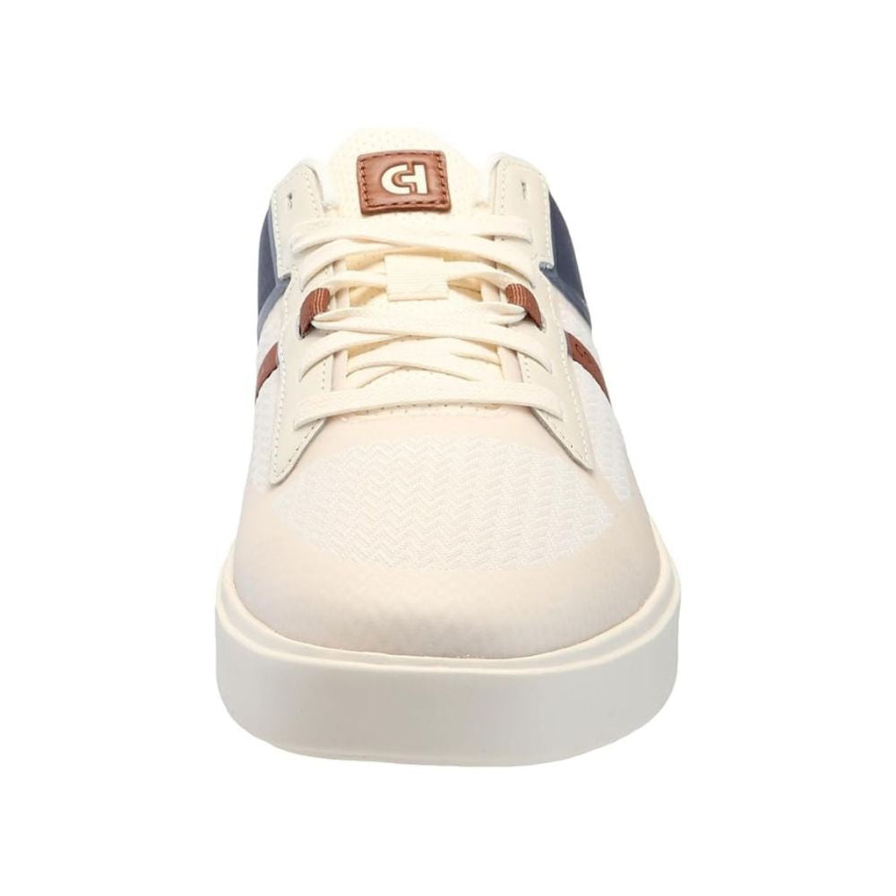 Cole Haan Men’s Blue & White Casual Sneakers – Lightweight Lace-Up Fashion Tennis Shoes with White Rubber Sole, Comfortable Everyday Walking Shoes for Men, Sizes 11, 11.5, 12, 12.5, 13