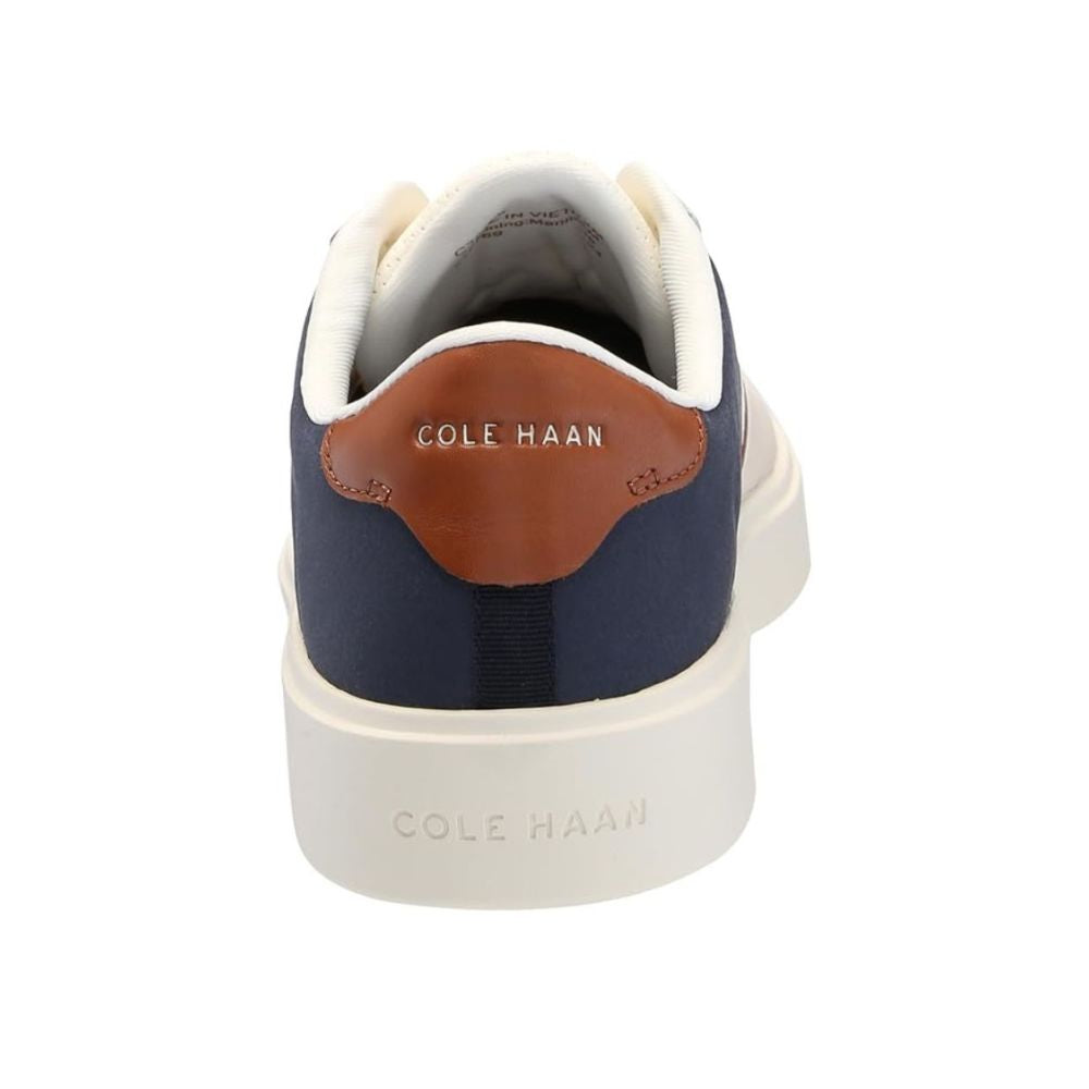 Cole Haan Men’s Blue & White Casual Sneakers – Lightweight Lace-Up Fashion Tennis Shoes with White Rubber Sole, Comfortable Everyday Walking Shoes for Men, Sizes 11, 11.5, 12, 12.5, 13