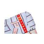 Victoria’s Secret Light Blue Striped Pajama Set for Women – Soft Button-Up Sleepwear Lounge Set
