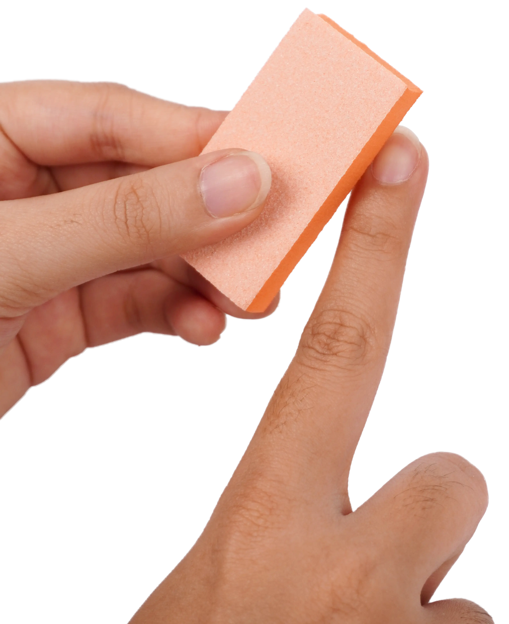 Mini Long Buffer Blocks (12/1000 pcs) – Orange Buffing Blocks for Nail Care, 2.36in x 1.18in x 0.39in, Ideal for Acrylic and Natural Nails, Professional Manicure and Pedicure Tools