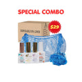 Disposable Spa Liner Combo Offer – Clear/Blue + Free Gel Nail