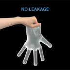 CPE Disposable Gloves, Size Large (L), 22 Micron Super Thick, Heavy-Duty Embossed Poly Gloves, Powder-Free, Food Safe, 100 Pieces per Box, Ideal for Food Handling, Cleaning & General Use