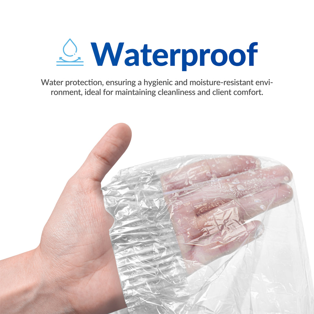 Pedicure Bags for Feet Pedicure Liners Disposable 100/200/400pcs, Spa Liners for Pedicure 48'' X 48'' X 9.5 mic Clear Spa Liners Foot