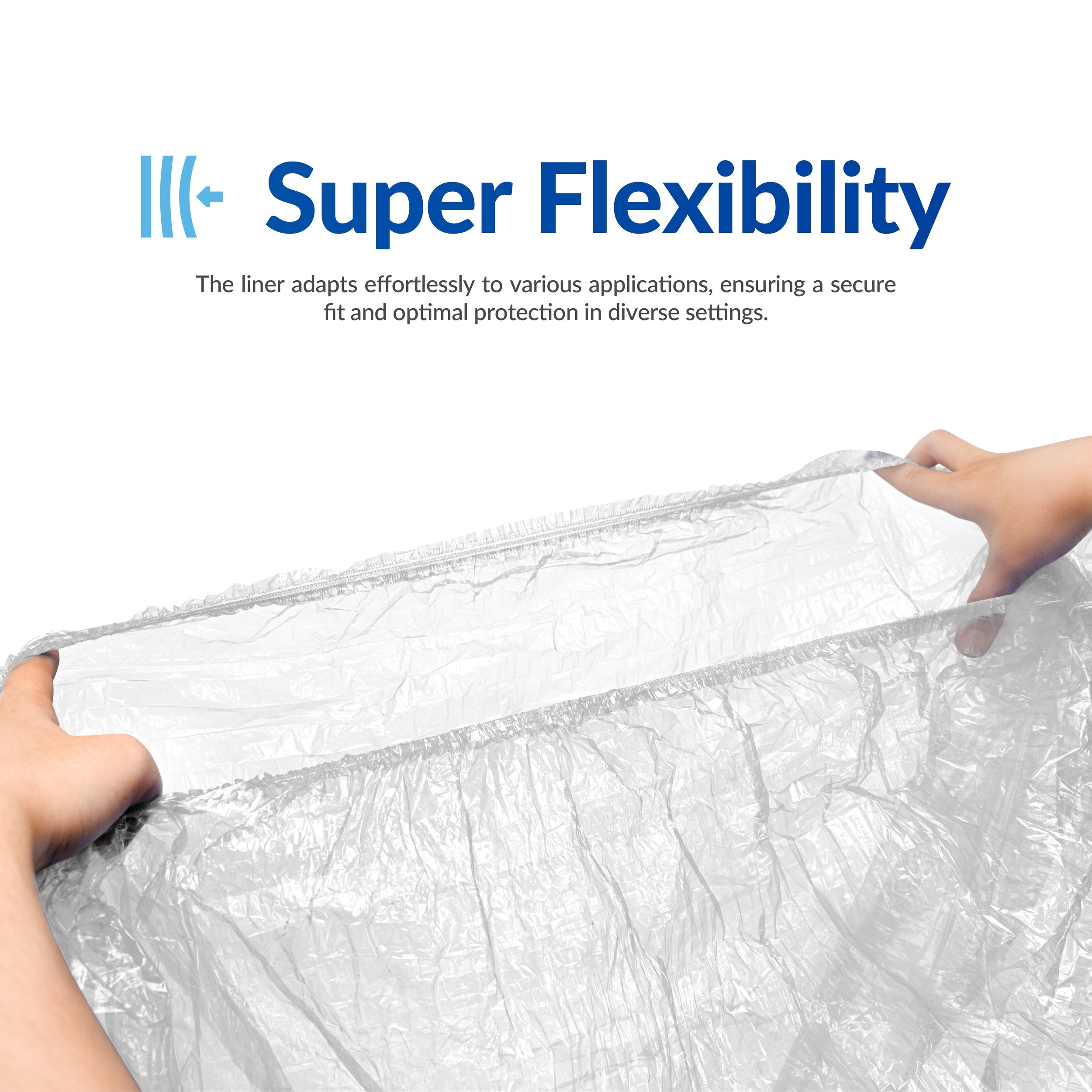 Pedicure Bags for Feet Pedicure Liners Disposable 100/200/400pcs, Spa Liners for Pedicure 48'' X 48'' X 9.5 mic Clear Spa Liners Foot
