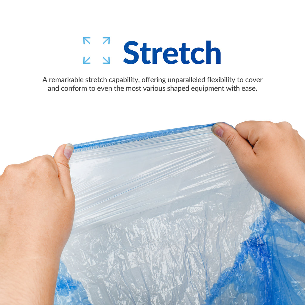 Pedicure Bags for Feet Pedicure Liners Disposable 100/200/400pcs, Spa Liners for Pedicure 48'' x 48'' x 9.5 mic Blue Spa Liners Foot