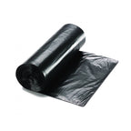 LLDPE Black Trash Bags 33 Gallon – Heavy Duty Garbage Bags, 33x39 Inch, 1 Mil, Tear-Resistant & Leak-Proof, 20 Bags per Roll, Ideal for Home, Office & Commercial Use