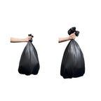 LLDPE Black Trash Bags 33 Gallon – Heavy Duty Garbage Bags, 33x39 Inch, 1 Mil, Tear-Resistant & Leak-Proof, 20 Bags per Roll, Ideal for Home, Office & Commercial Use