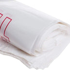 Thank You T-Shirt Plastic Bags, 10” x 6” x 20”, 12.5 Micron, White Grocery Carry Bags with Handles, Durable & Leak-Resistant, Bulk 1000 Bags per Case, Ideal for Retail & Takeaway