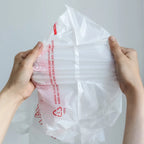 Thank You T-Shirt Plastic Bags, 10” x 6” x 20”, 12.5 Micron, White Grocery Carry Bags with Handles, Durable & Leak-Resistant, Bulk 1000 Bags per Case, Ideal for Retail & Takeaway
