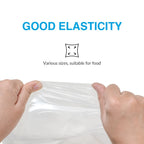 Clear LDPE Bags on Roll, 11” x 19”, 40 Micron Thick, Heavy-Duty Tear-Resistant Plastic Bags, No Print, Easy-Dispensing Perforated Roll, 4 Rolls per Case, Ideal for Retail, Food Service & Packaging