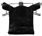 Black T-Shirt Plastic Bags, 7” x 5” x 15”, No Print, Durable Grocery & Retail Carry Bags, Lightweight & Tear-Resistant, Bulk Pack 2000 Bags, Ideal for Shops & Takeaway